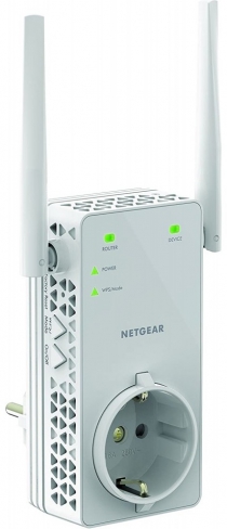 Расширитель WiFi-покрытия NETGEAR EX6130 AC1200, 1xFE LAN, 2x внешн. ант. EX6130-100PES