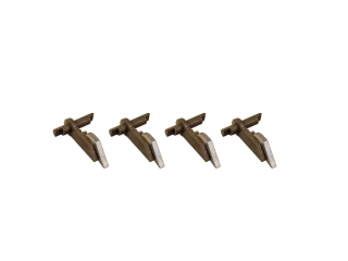 Сепаратор (палец отделения) тефлонового вала для HP m433a/436dn/436n/436nda CET351009 CET FGR-HP-M433-CET
