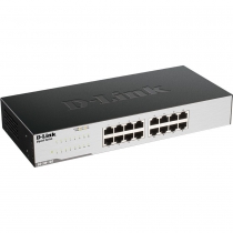 Комутатор D-Link GO-SW-16G/E 16xGE, Desktop, Некерований