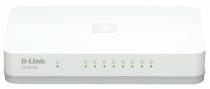 Комутатор D-Link GO-SW-8G/E 8xGE, Некерований