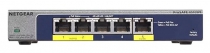 Коммутатор NETGEAR GS105PE PoE pass-thru, 2xGE PSE, 1xGE PD, 2xGE, управляемый L2 GS105PE-10000S