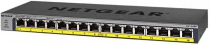 Комутатор NETGEAR GS116PP 16x1GE PoE+(183Вт), FlexPoE, некерований GS116PP-100EUS