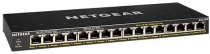 Коммутатор NETGEAR GS316P 16xGE PoE+ (115Вт), FlexPoE, неуправляемый GS316P-100EUS