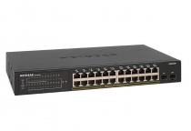 Коммутатор NETGEAR GS324TP 24x1GE PoE+(190Вт), 2xSFP, управляемый GS324TP-100EUS