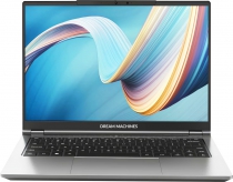 Ноутбук Dream Machines GX4MRXL-14 14QHD+ IPS, Intel U5-125H, 32GB, F1TB, UMA, DOS, серый GX4MRXL-14UA21