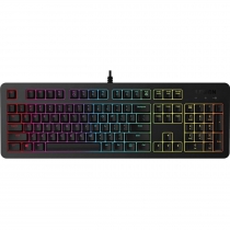 Клавіатура мембранна Lenovo Legion K300 104key, USB-A, EN/UKR, RGB, чорний GY41L16651