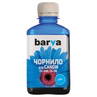 Чорнило Barva Canon cl 446/cl 56 (e404/e414/mg2440/ip2840) Cyan 180 г (c446-442) I-BAR-CCL446-180-C