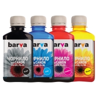 Комплект чернил Barva Canon pg-445 + cl-446 c/m/y (4х180 г) (e404/e414/mg2440/ip2840) (cpg445-180-mp) I-BAR-CPG445-180-MP