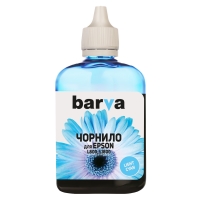 Чернила Barva для фабрик печати Epson l800/l810/l850/l1800 (t6735) light Cyan 90 г (l800-416) I-BAR-E-L800-090-LC