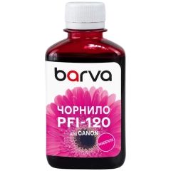 Чернила для Canon PFI-120/PFI-710 M специальные 180 мл, пигментные, пурпурные Barva (C120-896) I-BARE-C120-180-M