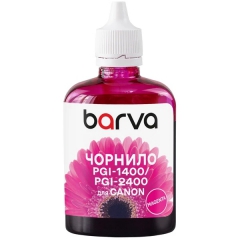 Чорнило для Canon PGI-1400/PGI-2400 M спеціальне 100 мл, пігментне, пурпурове Barva (C1400-926) I-BARE-C1400-100-M-P