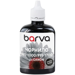 Чорнило для Canon PFI-1000/PFI-1700 PBK спеціальне 100 мл, пігментне, фото-чорне Barva (C1700-974) I-BARE-C1700-100-PB