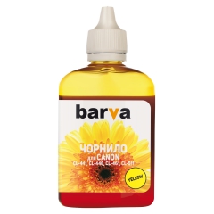 Чорнило Barva Canon cl-441/cl-461 (mg2140/ts5340) Yellow 100 мл (c461-730) I-BARE-CCL461-100-Y