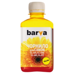 Чорнило Barva Canon cl-441/cl-461 (mg2140/ts5340) Yellow 180 мл (c461-734) I-BARE-CCL461-180-Y