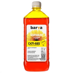 Чернила Barva Canon cli-471 (mg5740) yellow 1 л (c471-665) I-BARE-CCLI471-1-Y