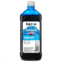 Чорнило Barva для серії g Canon pixma g1400/g2400/g3400 (gi-490 c) Cyan 1 л (g490-616) I-BARE-CG490-1-C
