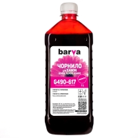 Чернила Barva для серии g Canon pixma g1400/g2400/g3400 (gi-490 m) Magenta 1 л (g490-617) I-BARE-CG490-1-M