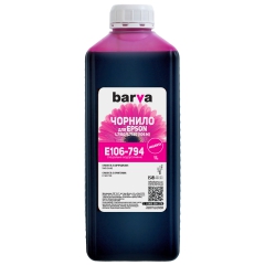 Чорнило Epson 106 m спеціальне 1 л, водорозчинне, пурпурове Barva (e106-794) I-BARE-E-106-1-M