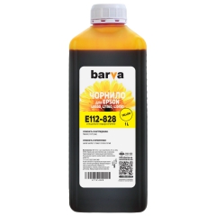Чорнило Epson 112 y спеціальне 1 л, водорозчинне, жовте Barva (e112-828) I-BARE-E-112-1-Y