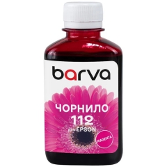 Чернила для Epson 112 M специальные 180 мл, пигментные, пурпурные Barva (E112-958) I-BARE-E-112-180-M-P