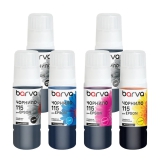 Комплект чернил для Epson 115 специальные 6x70 мл, OneKey, пигментные/водорастворимые, BK/PB/C/M/Y/GY Barva (E115-070-MP) I-BARE-E-115-070-MP