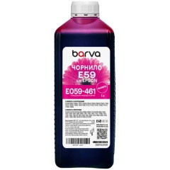 Чернила для Epson T0593/T6033/T1573 специальные 1 л, водорастворимые, пурпурные Barva (E059-461) I-BARE-ET0593-1-M