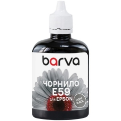 Чорнило для Epson T0597/T6037/T1577 спеціальне 100 мл, водорозчинне, світло-чорне Barva (E059-446) I-BARE-ET0597-100-LB