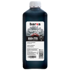 Чорнило Epson t6931 спеціальне 1 л, водорозчинне, фото-чорне Barva (e69-770) I-BARE-ET6931-1-PB