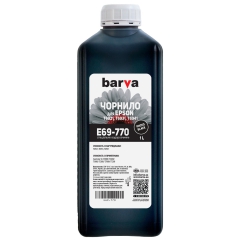 Чернила Epson t6931 специальные 1 л, водорастворимые, фото-черные Barva (e69-770) I-BARE-ET6931-1-PB