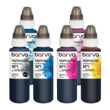 Комплект чорнил для Epson універсальні №1 6х100 мл, водорозчинні, BK/C/M/Y/LC/LM Barva (EU1-100-2MP) I-BARE-EU1-100-2MP