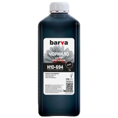 Чорнило HP 10/13/82/88 спеціальне 1 л, водорозчинне, чорне Barva (h10-694) I-BARE-H10-1-B
