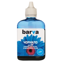 Чернила HP 305 специальные 100 мл, водорастворимые, голубые Barva (h305-775) I-BARE-H305-100-C