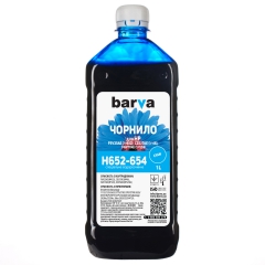 Чернила Barva HP 652/46/123 (1115/2135/2020/2520) Cyan 1 л (h652-654) I-BARE-H652-1-C