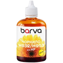 Чорнило HP 933 спеціальне 100 мл, пігментне, жовте Barva (h933-803) I-BARE-H933-100-Y-P