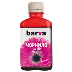 Чорнило Barva HP 933/933xl (officejet 7110) Magenta 180 мл пігмент (h933-722) I-BARE-H933-180-M-P