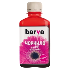 Чернила Barva HP 933/933xl (officejet 7110) Magenta 180 мл пигмент (h933-722) I-BARE-H933-180-M-P