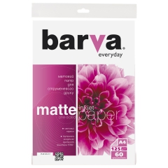 Папір Barva everyday матовий 125 г/м2 a4 60 арк (ip-ae125-317) IP-BAR-AE125-317