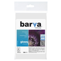 Фотобумага Barva everyday глянцевая 180 г/м2 10x15 60 л (ip-ce180-287) IP-BAR-CE180-287