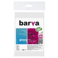 Фотобумага Barva economy глянцевая 230 г/м2 10x15 100 л (ip-ce230-218) IP-BAR-CE230-218