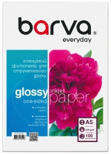 Фотобумага глянцевая 230 г/м2, A5, 100 л Everyday Barva (IP-CE230-451) IP-BAR-CE230-451