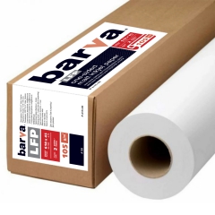 Папір широкоформатний Barva lfp матовий 105 г/м2 610 мм x 45 м (ip-a105-340) IP-BAR-LFP-A105-340