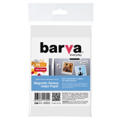 Магнітний папір Barva everyday глянцевий 10x15 20 арк (ip-mag-ce-332) IP-BAR-MAG-CE-332