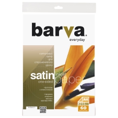 Фотопапір Barva everyday сатиновий 260 г/м2 a4 60 арк (ip-ve260-271) IP-BAR-VE260-271