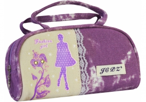 Пенал-сумочка на 1 відділення  COOLFORSCHOOL J-2393-purple