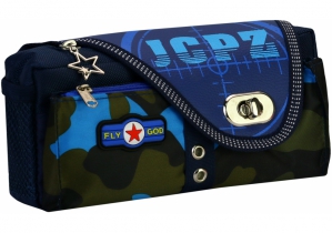 Пенал-сумочка на 1 отделение COOLFORSCHOOL J-2393-red J-2395-blue