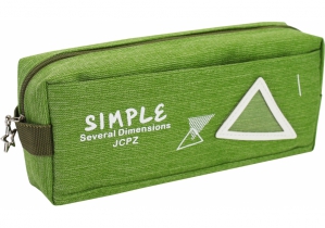 Пенал на 2 відділення COOLFORSCHOOL J-2622-green