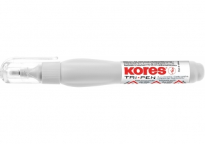 Коректор-ручка Kores Tri Pen, метал. кінчик, 10 г K83350