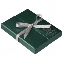 Набор подарочный "Crystal Heart": ручка шариковая + визитница, зеленый Langres LS.122008-04