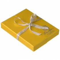 Набір подарунковий "Sense": ручка кулькова + гачок д/сумки, жовтий Langres LS.122031-08