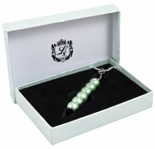 Ручка шариковая "Secret", с кристаллами, зеленый, в подарочном футляре Langres LS.401021-04